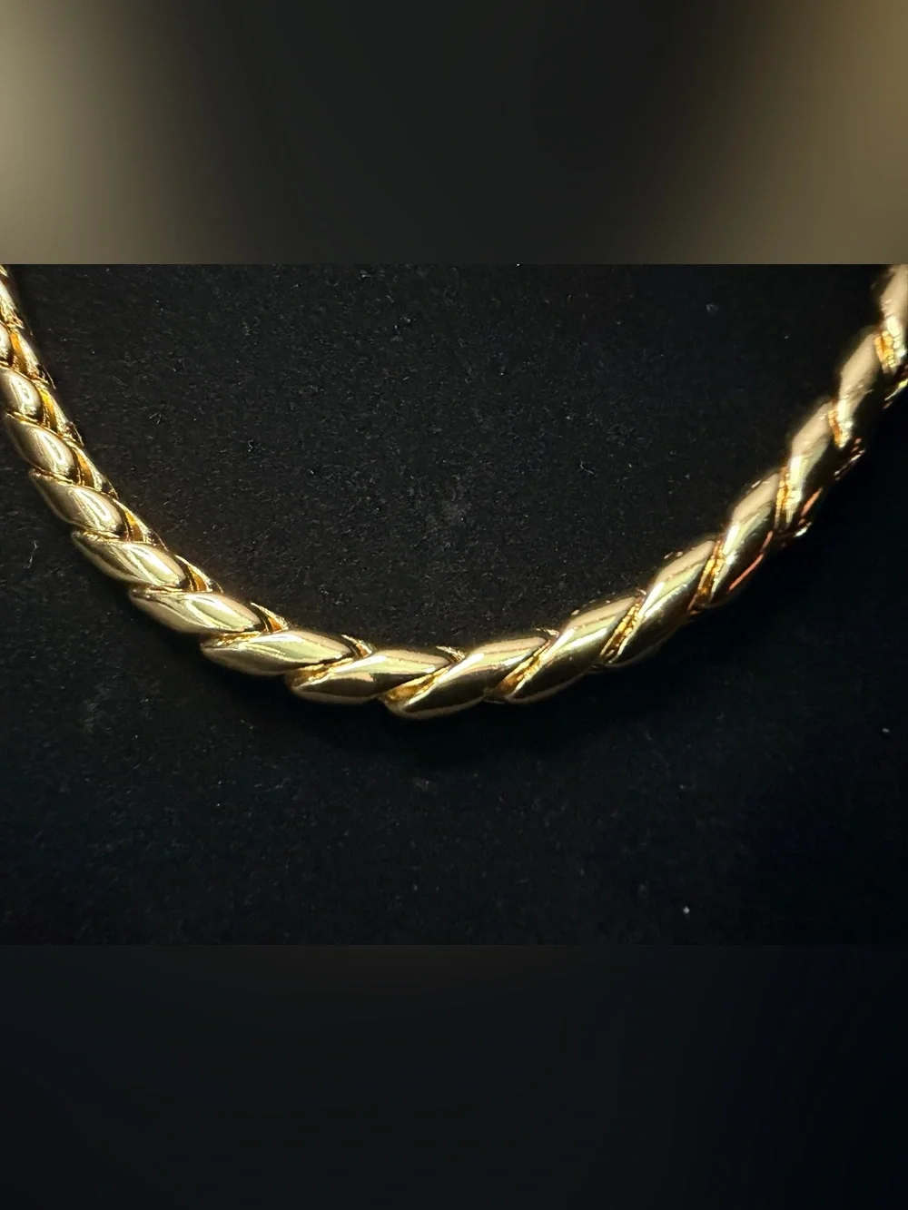 Braided Snake Rope 26in 6.3MM Heavy Chain 14K gold finish. Statement Piece